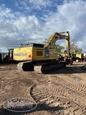 Back of used Komatsu Excavator